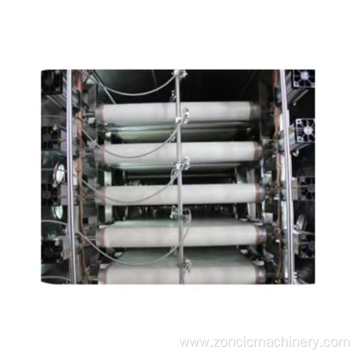 Vacuum belt dryer low-temperature continuous vacuum drying